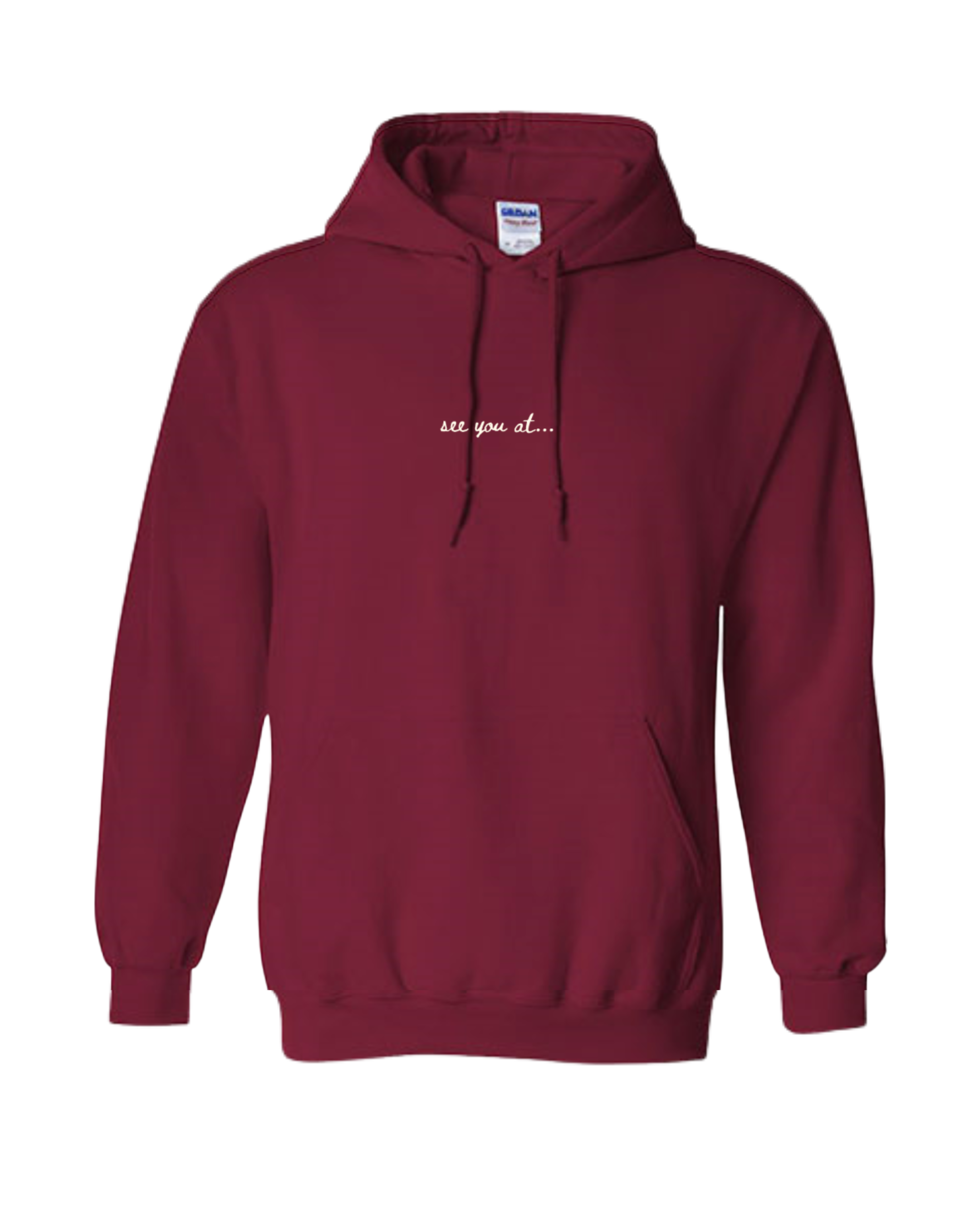 see you at... hoodie