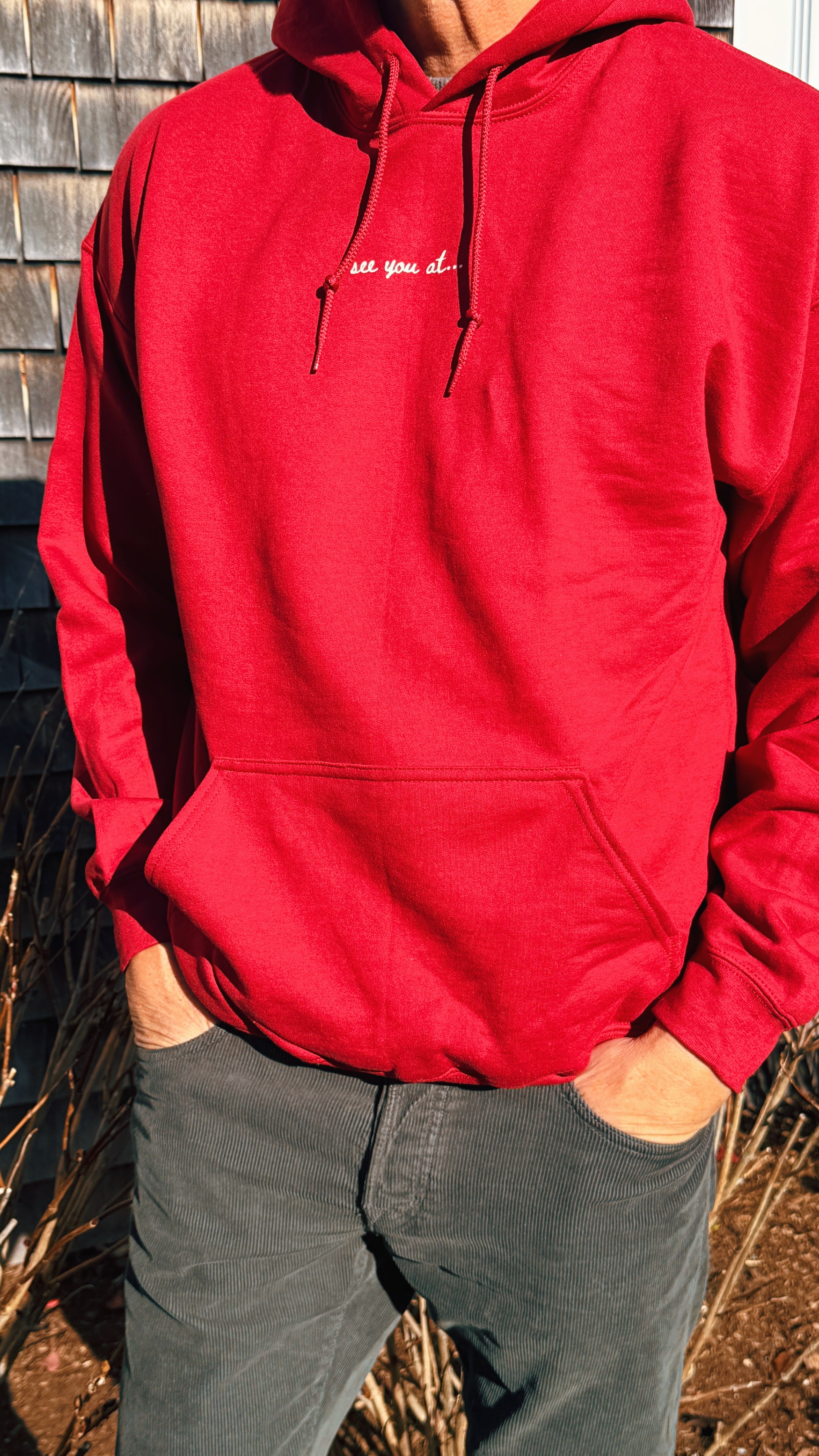 see you at... hoodie