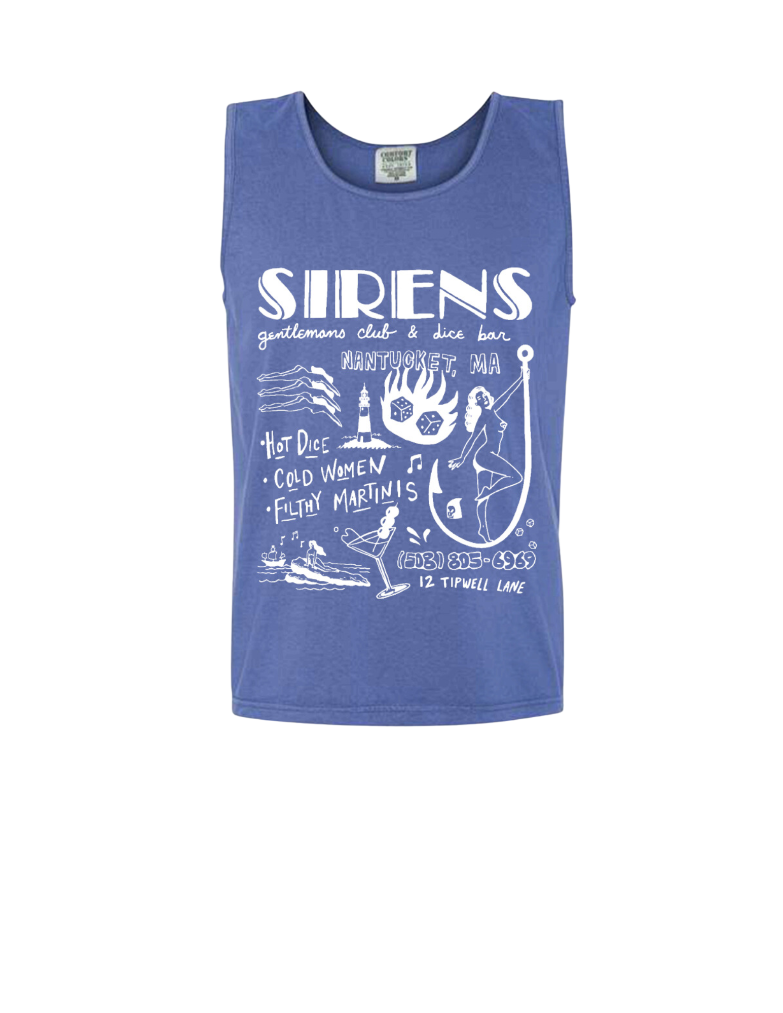 heavyweight dye comfort colors tank